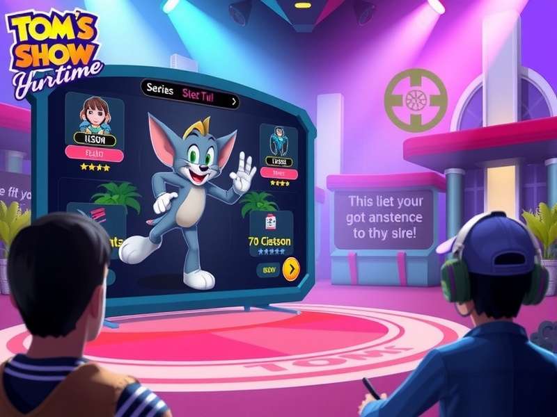 Tom S Showtime Character and Game Elements